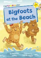 Book Cover for Bigfoots at the Beach by Rebecca Colby