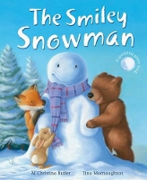 Book Cover for The Smiley Snowman by Christina M. Butler