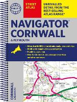 Book Cover for Philip's Street Atlas Navigator Cornwall & Plymouth by Philip's Maps