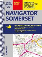 Book Cover for Philip's Street Atlas Navigator Somerset by Philip's Maps