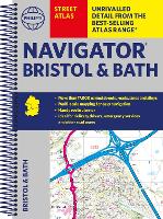 Book Cover for Philip's Street Atlas Navigator Bristol & Bath by Philip's Maps