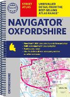 Book Cover for Philip's Navigator Street Atlas Oxfordshire by Philip's Maps