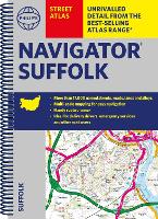 Book Cover for Philip's Navigator Street Atlas Suffolk by Philip's Maps