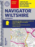 Book Cover for Philip's Navigator Street Atlas Wiltshire and Swindon by Philip's Maps