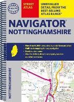 Book Cover for Philip's Navigator Street Atlas Nottinghamshire by Philip's Maps