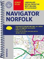 Book Cover for Philip's Navigator Street Atlas Norfolk by Philip's Maps