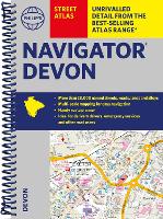 Book Cover for Philip's Navigator Street Atlas Devon by Philip's Maps