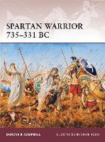 Book Cover for Spartan Warrior 735–331 BC by Duncan B Campbell