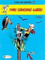 Book Cover for Lucky Luke 35 - The Singing Wire by Morris & Goscinny