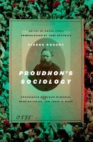 Book Cover for Proudhon's Sociology by Pierre Ansart