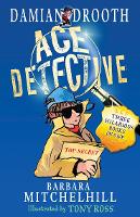 Book Cover for Damian Drooth Ace Detective by Barbara Mitchelhill