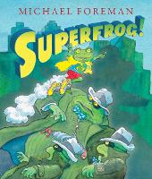 Book Cover for Superfrog! by Michael Foreman