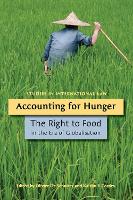 Book Cover for Accounting for Hunger by Professor Olivier De Schutter