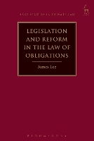 Book Cover for Legislation and Reform in the Law of Obligations by James Lee
