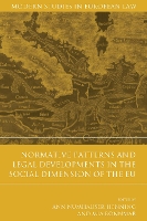 Book Cover for Normative Patterns and Legal Developments in the Social Dimension of the EU by Ann Numhauser-Henning