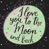 Book Cover for I Love You to the Moon and Back by 