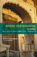 Book Cover for Access to Knowledge in India by Ramesh (Quinnipiac University, CT) Subramanian