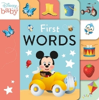 Book Cover for Disney Baby: First Words by Disney