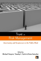 Book Cover for Trust in Risk Management by Timothy C Earle