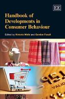 Book Cover for Handbook of Developments in Consumer Behaviour by Victoria K Wells