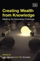 Book Cover for Creating Wealth from Knowledge by John Bessant