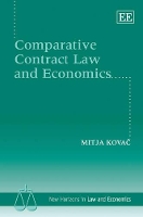 Book Cover for Comparative Contract Law and Economics by Mitja Kova?