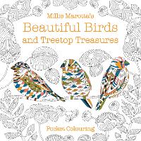 Book Cover for Millie Marotta's Beautiful Birds and Treetop Treasures Pocket Colouring by Millie Marotta