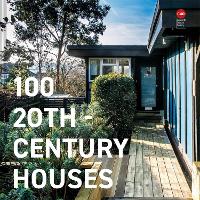 Book Cover for 100 20th-Century Houses by Twentieth Century Society