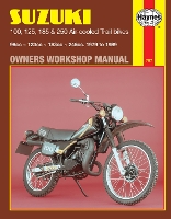 Book Cover for Suzuki 100, 125, 185 & 250 Air-Cooled Trail Bikes (79 - 89) by Haynes Publishing