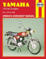 Book Cover for Yamaha YB100 Singles (73 - 91) by Haynes Publishing