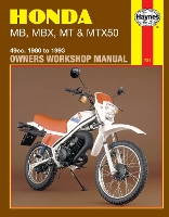 Book Cover for Honda MB, MBX, MT & MTX50 (80-93) Haynes Repair Manual by Haynes Publishing