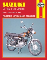 Book Cover for Suzuki GP100 & 125 Singles (78 - 93) Haynes Repair Manual by Haynes Publishing