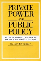 Book Cover for Private Power and Public Policy by David S Painter