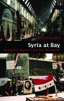 Book Cover for Syria at Bay by Carsten Wieland