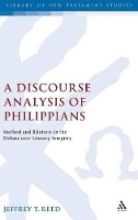 Book Cover for A Discourse Analysis of Philippians by Jeffrey Reed