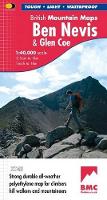 Book Cover for Ben Nevis and Glen Coe by Harvey Map Services Ltd.