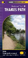 Book Cover for Thames Path by Harvey Map Services Ltd.