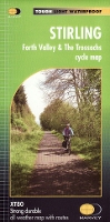 Book Cover for Stirling, Forth Valley and the Trossachs Cycle Map by Harvey Map Services Ltd.