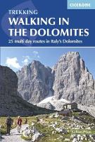 Book Cover for Walking in the Dolomites by Gillian Price