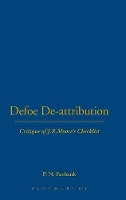 Book Cover for DEFOE DE-ATTRIBUTIONS by P. N. Furbank
