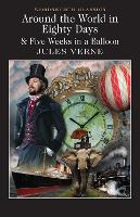 Book Cover for Around the World in 80 Days / Five Weeks in a Balloon by Jules Verne, Professor Roger (University of Kent at Canterbury) Cardinal