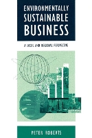 Book Cover for Environmentally Sustainable Business by Peter Roberts