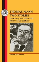 Book Cover for Two Stories by Thomas Mann