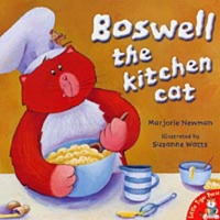 Book Cover for Boswell the Kitchen Cat by Marjorie Newman