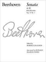 Book Cover for Piano Sonata in G, Op. 31 No. 1 by Ludwig van Beethoven