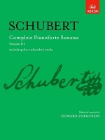 Book Cover for Complete Pianoforte Sonatas, Volume III by Franz Schubert