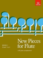 Book Cover for New Pieces for Flute, Book I by ABRSM