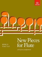 Book Cover for New Pieces for Flute, Book II by ABRSM