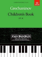 Book Cover for Children's Book, Op.98 by Alexander Grechaninov