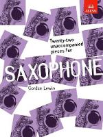 Book Cover for Twenty-two Unaccompanied Pieces for Saxophone by ABRSM